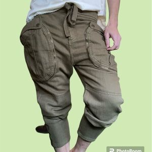 Free People slouchy boyfriend cargo hiker pants